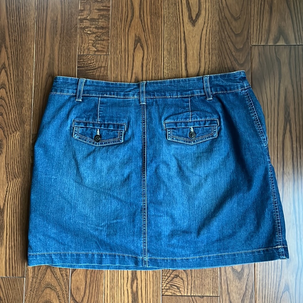 Denim Skort Size 12 - Picture 6 of 8
